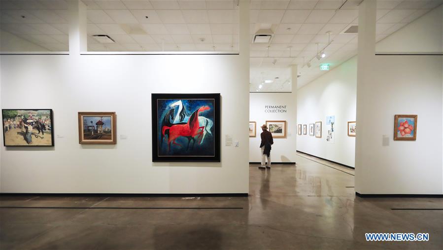 Exhibits seen in Hilbert Museum of California Art in Orange County, U.S