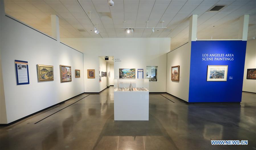 Exhibits seen in Hilbert Museum of California Art in Orange County, U.S