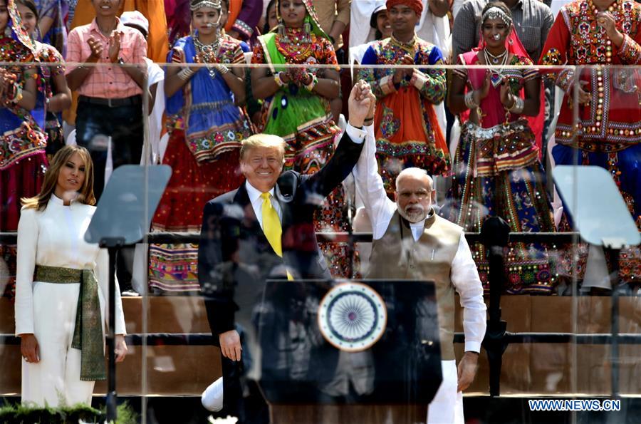 INDIA-AHMEDABAD-U.S. PRESIDENT-VISIT
