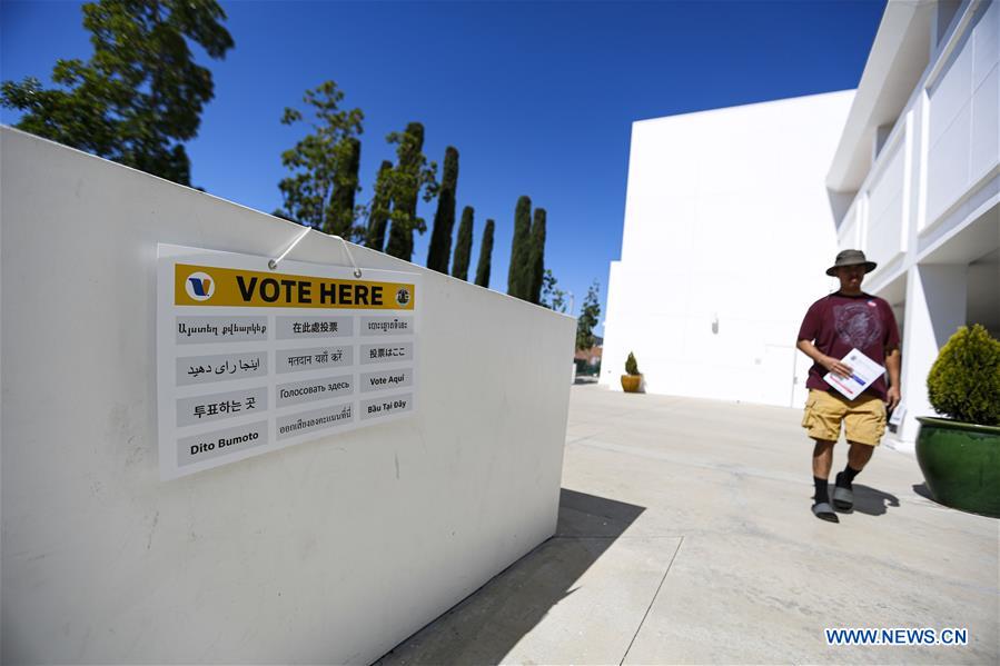 U.S.-CALIFORNIA-PRESIDENTIAL ELECTION-PRIMARIES