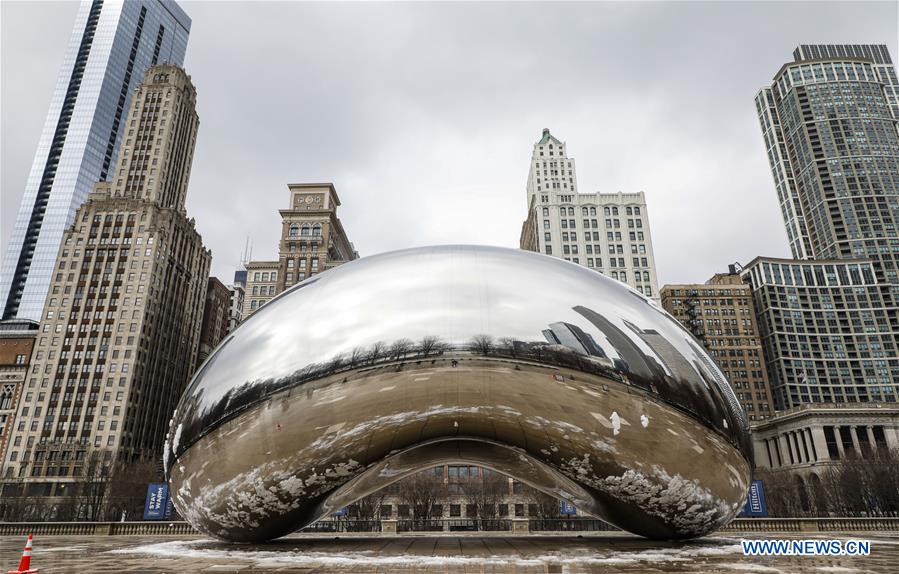 U.S.-CHICAGO-COVID-19-STAY-AT-HOME