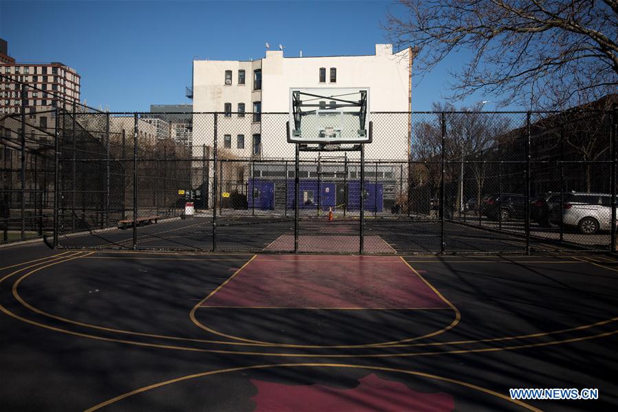 U.S.-NEW YORK-BASKETBALL HOOPS-REMOVAL