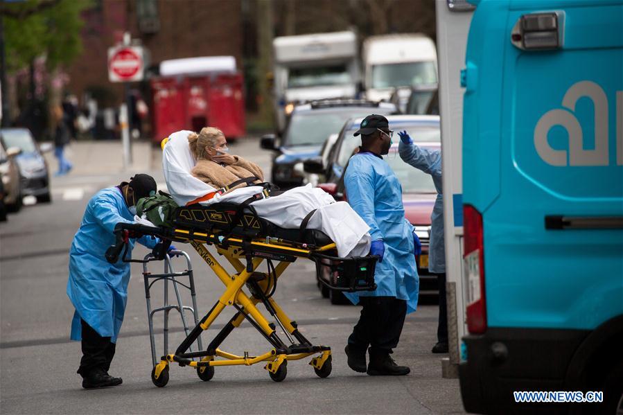 U.S.-NEW YORK-COVID-19