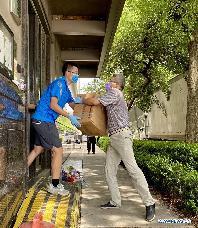 U.S.-HOUSTON-CHINA-HEALTH KITS-DISTRIBUTION-COVID-19
