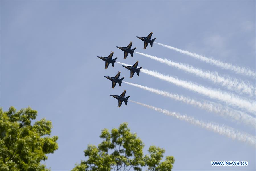 U.S.-WASHINGTON D.C.-COVID-19-FLYOVER