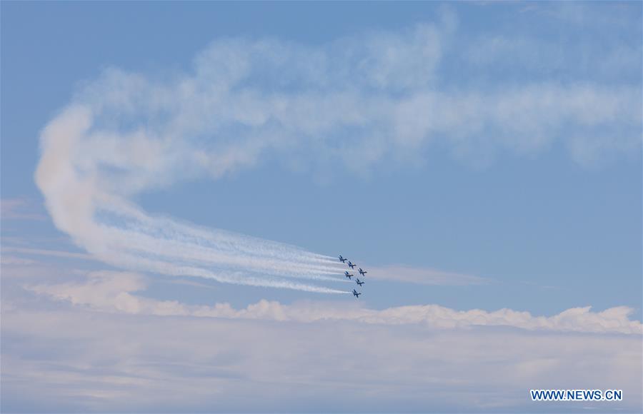 U.S.-TEXAS-DALLAS-COVID-19-FLYOVER