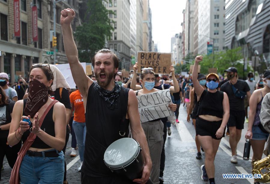 U.S.-NEW YORK-GEORGE FLOYD-PROTEST 