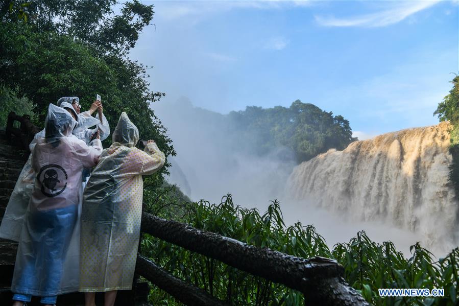 View of Huangguoshu Waterfall in Anshun, Guizhou Xinhua English.news.cn