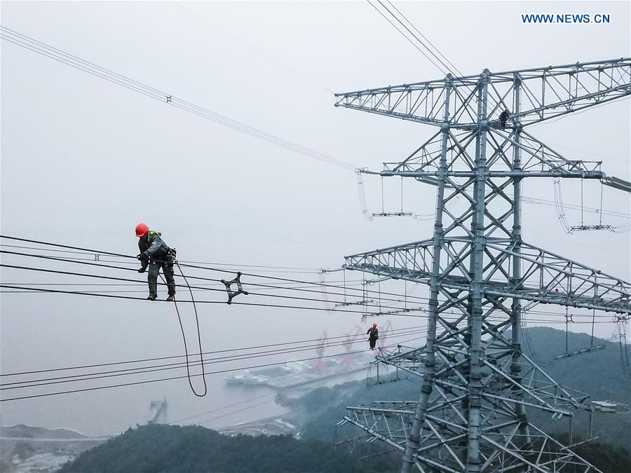 CHINA-ZHEJIANG-POWER LINES-CHECK(CN)