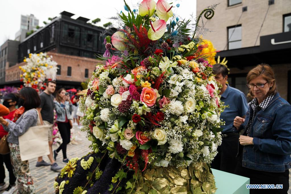 Flower festival kicks off in New York Xinhua English.news.cn