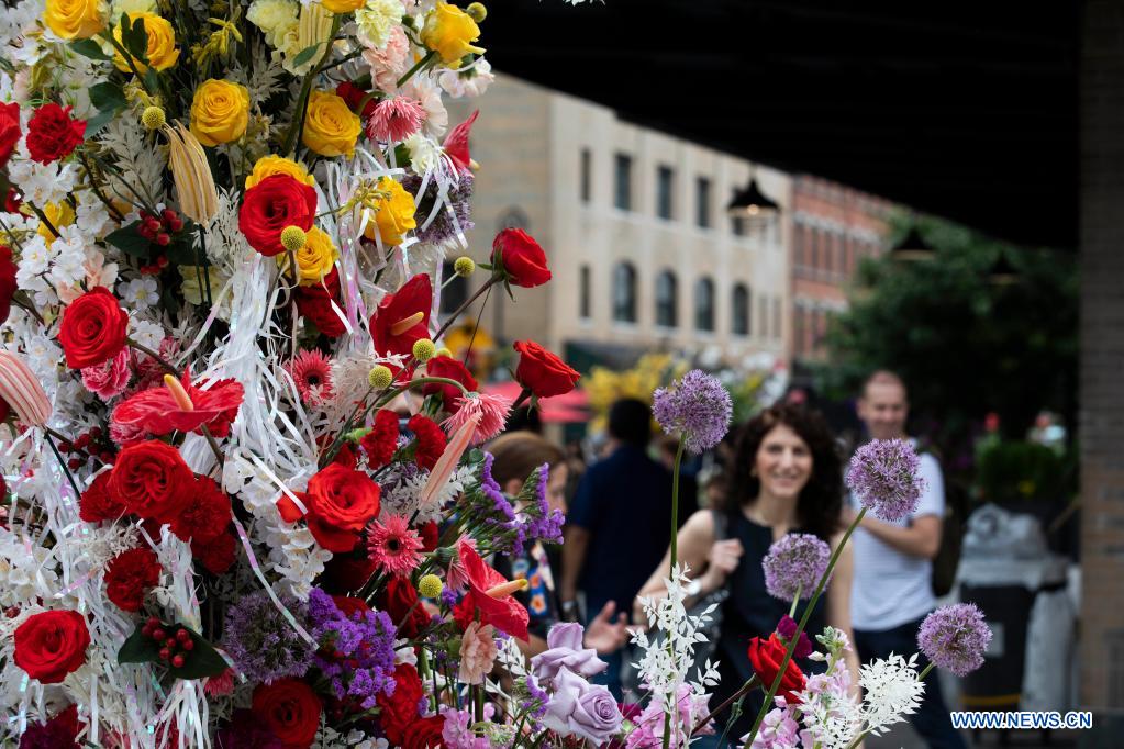 Flower festival kicks off in New York Xinhua English.news.cn