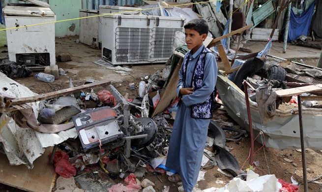 At least 43 killed in Saudi-led airstrike on north Yemen, mostly children