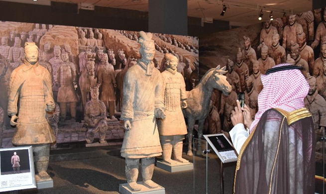 China's cultural relic exhibition kicks off in Saudi Arabia