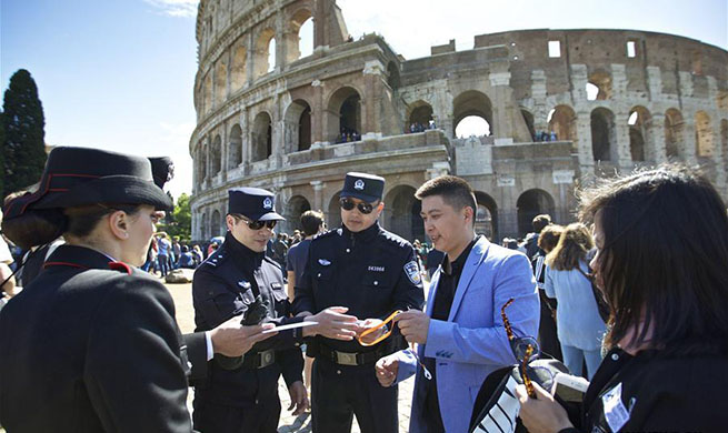 China, Italy carry out joint patrol program during peak travel seasons
