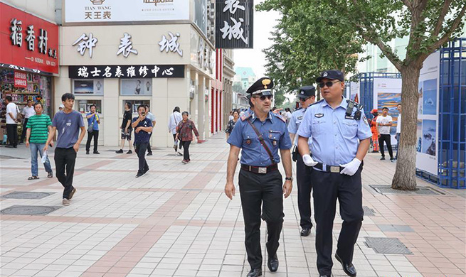 Italian police begin 3rd joint patrol in China