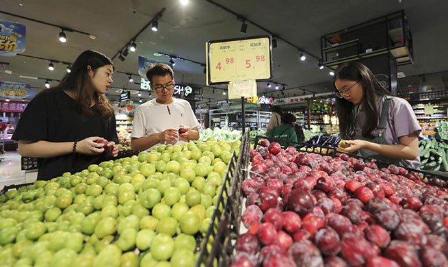 China's inflation remains stable at 2.7 pct in June