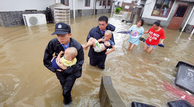 Death toll rises to 22 as Typhoon Lekima sweeps through east China