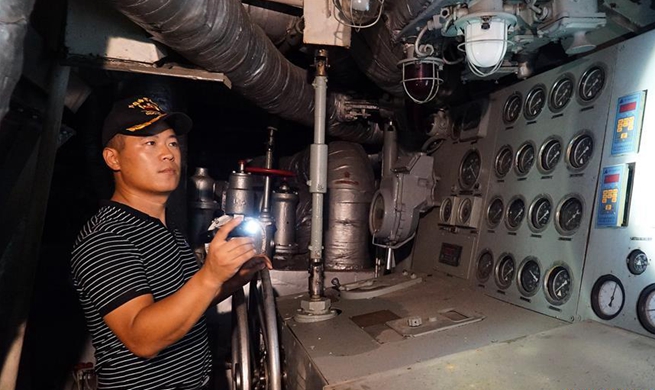 Pic story of last Chief Engineer on DDG-163 Nanchang in China's Jiangxi
