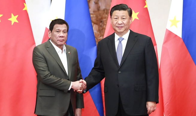 Xi, Duterte meet on pushing forward ties