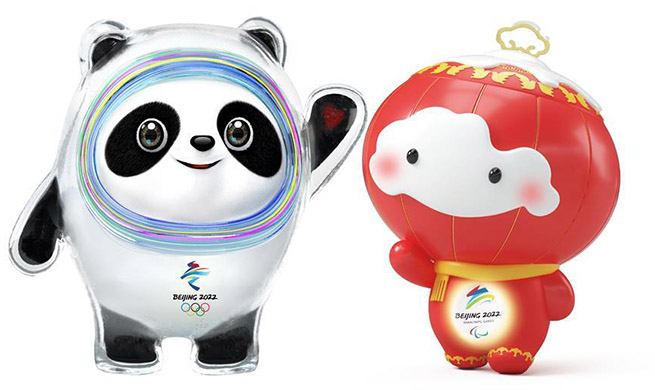 Beijing 2022 Winter Olympic and Paralympic mascots unveiled