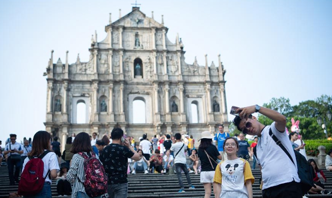 Macao's visitor arrivals reach over 980,000 during Golden Week holiday