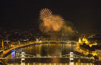 Hungarian national holiday celebrated in Budapest