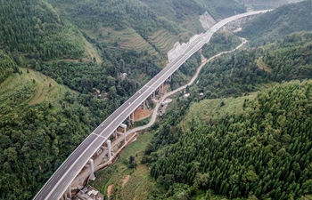 52-km-long expressway opens to traffic in SW China's Guizhou
