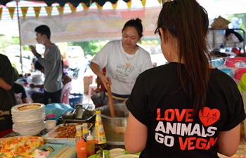 Vegan Food Festival held in Vientiane, Laos