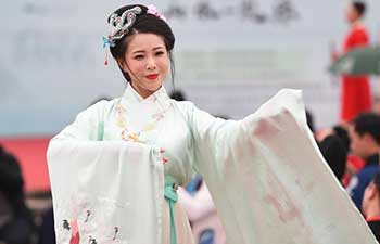 Traditional costume presented during Chinese Ritual Music Conference