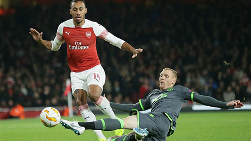 Arsenal draws with Sporting Lisbon 0-0 in UEFA Europa League