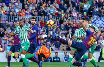 FC Barcelona loses to Real Betis 3-4 during Spanish league match