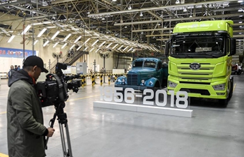 7 millionth Jiefang truck rolled off assembly line in Changchun, China's Jilin