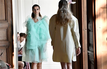 Creations of Xuan's Fall/Winter 2019/20 Haute Couture collections presented in Paris