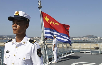 Chinese missile destroyer Xi'an arrives in France for five-day visit
