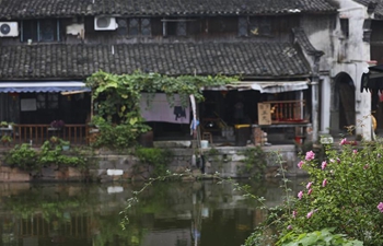 Scenery of Xinshi Town in E China's Zhejiang