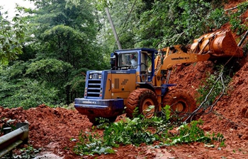 Disaster relief work underway after heavy rains hit Wuyishan City in Fujian
