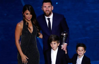 Messi claims top prize at Best FIFA Football Awards