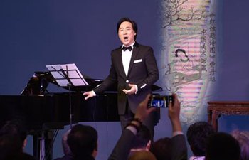 Baritone singer Liao Changyong holds solo concert in Beijing