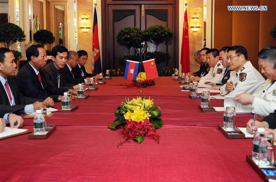 SINGAPORE-SHANGRI-LA DIALOGUE-CHINA-CAMBODIA-MEETING