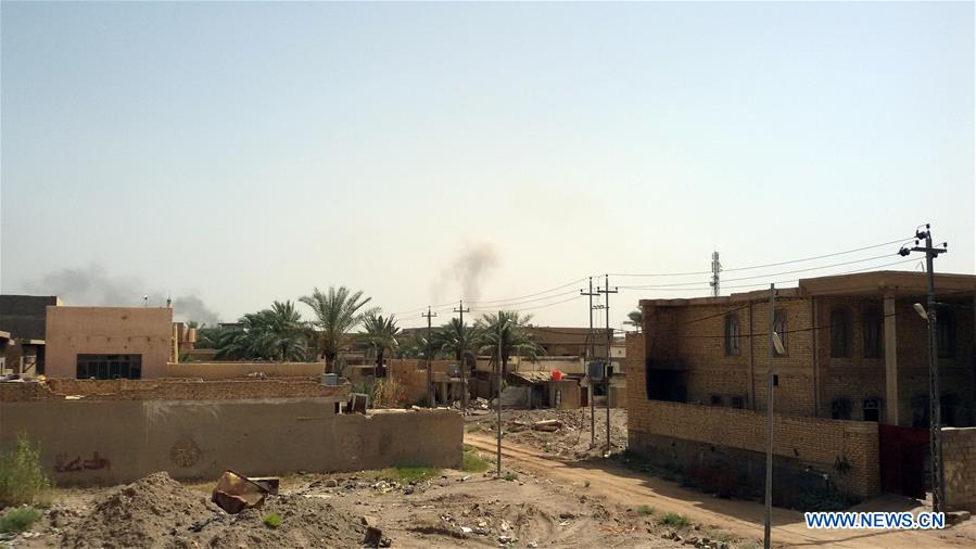 IRAQ-FALLUJAH-AIRSTRIKE