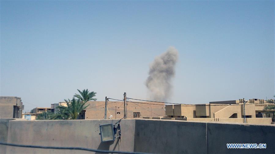 IRAQ-FALLUJAH-AIRSTRIKE