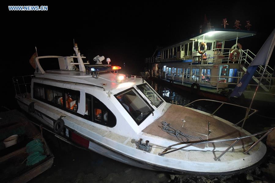 CHINA-SICHUAN-GUANGYUAN-CAPSIZED SHIP-RESCUE (CN)