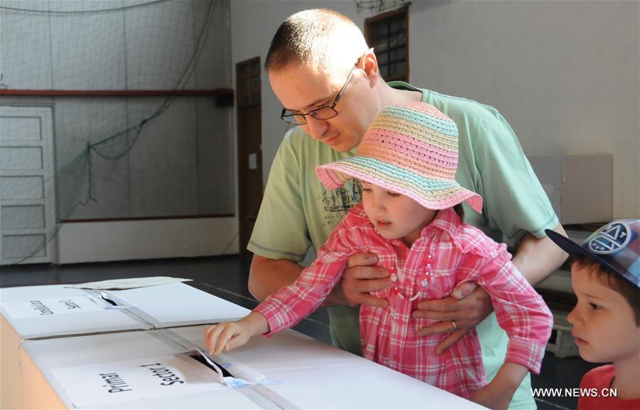 ROMANIA-BUCHAREST-LOCAL ELECTIONS-VOTE