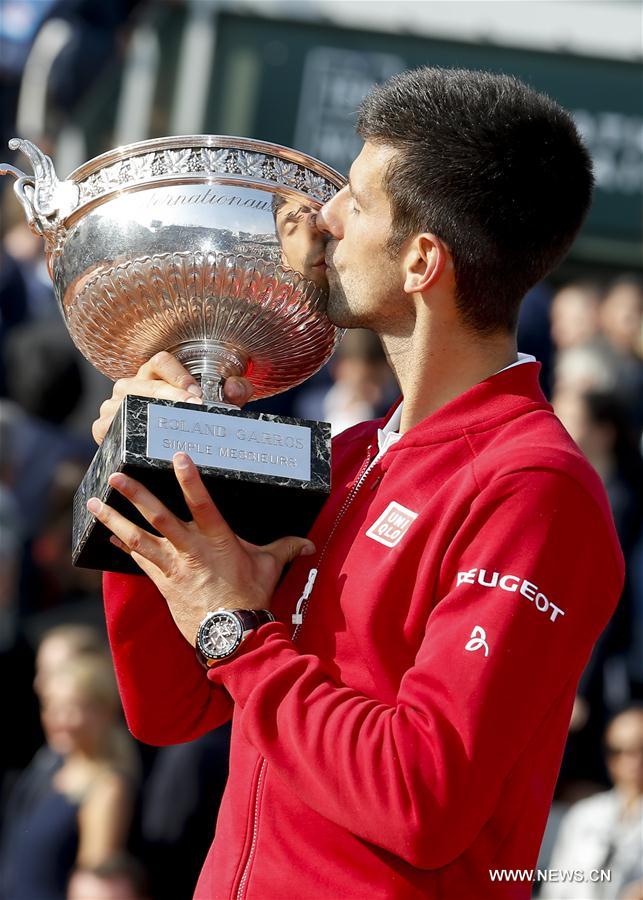 (SP) FRANCE-PARIS-TENNIS-ROLAND GARROS 2016-MEN'S SINGLES-FINAL