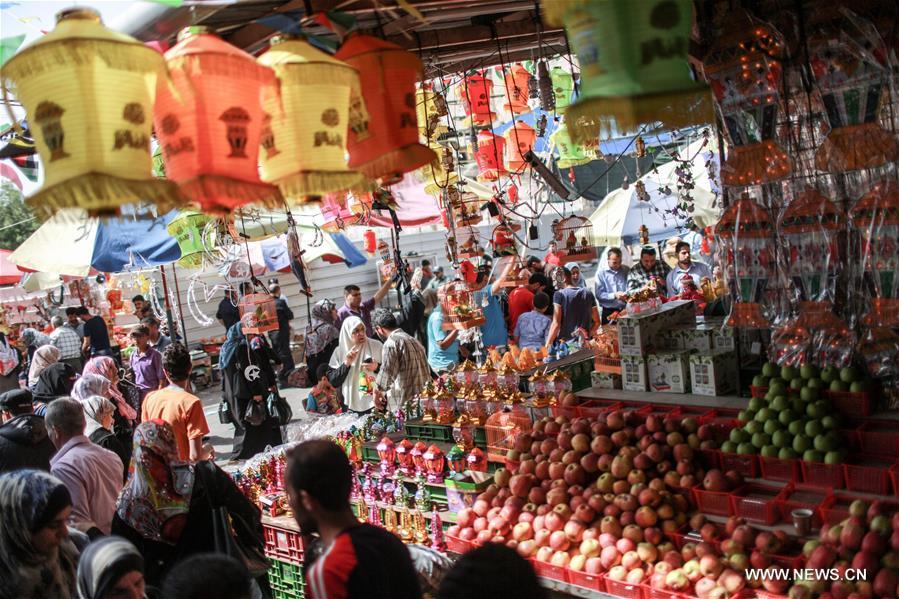MIDEAST-GAZA-RAMADAN-PREPARATION  
