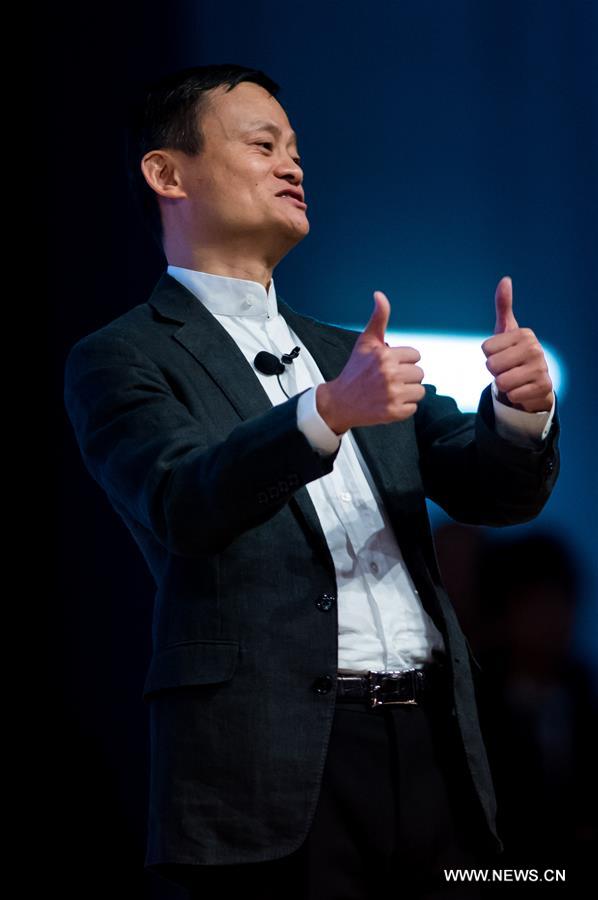 Alibaba's chairman Jack Ma delivers a speech during the 'Sharing Session by Young Entrepreneur from Zhejiang Entrepreneurs Association - The Future of Macao' at University of Macao, Macao, south China, June 6, 2016 Alibaba's chairman Jack Ma delivers a speech during the 'Sharing Session by Young Entrepreneur from Zhejiang Entrepreneurs Association - The Future of Macao' at University of Macao, Macao, south China, June 6, 2016