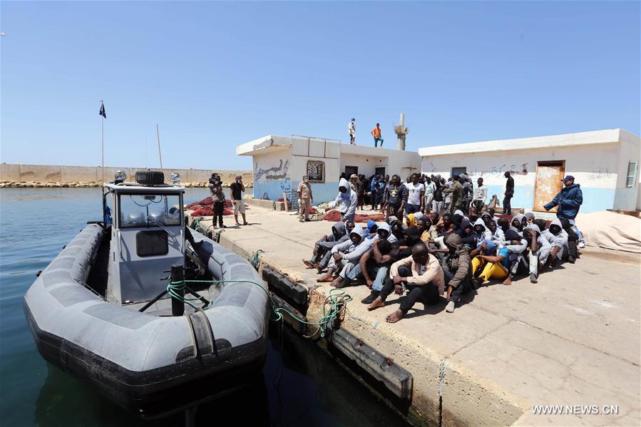 LIBYA-TRIPOLI-MIGRANTS-RESCUE