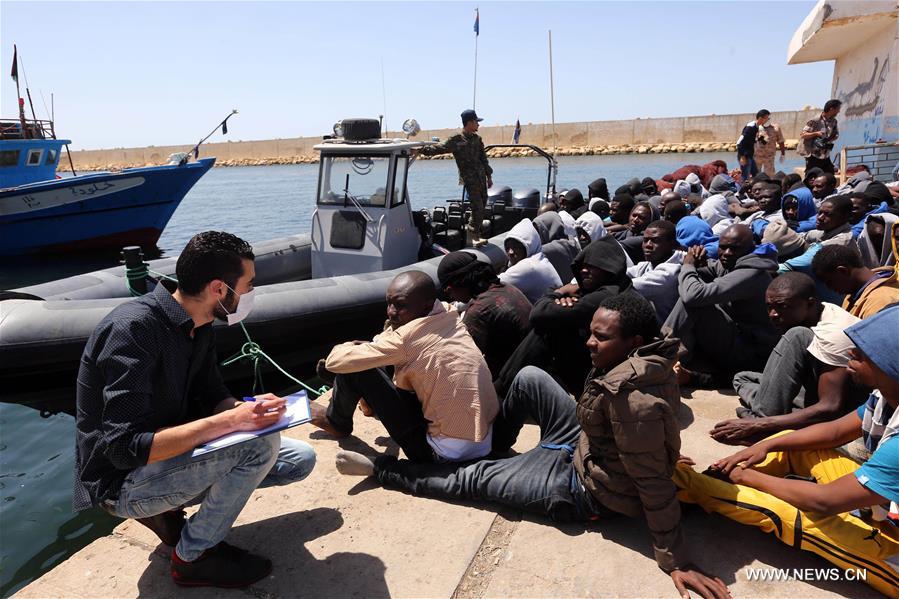 LIBYA-TRIPOLI-MIGRANTS-RESCUE