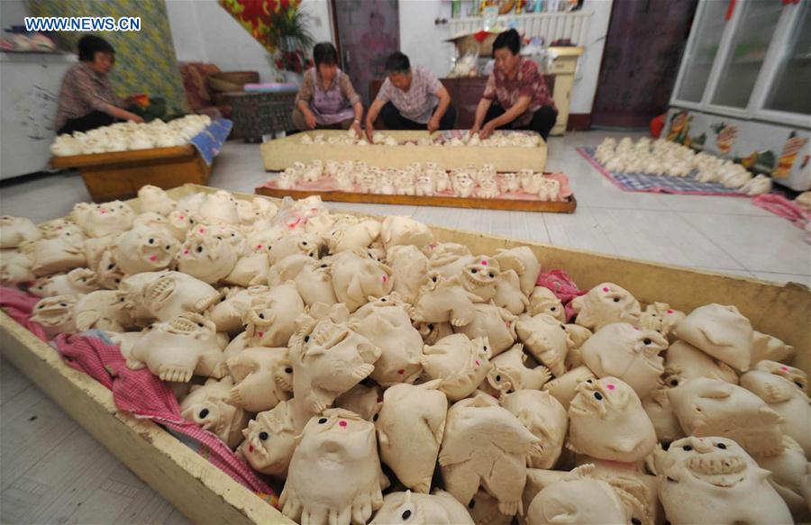 #CHINA-SHANXI-DUANWU-DRAGON BOAT FESTIVAL-TIGER-SHAPED BUN(CN)