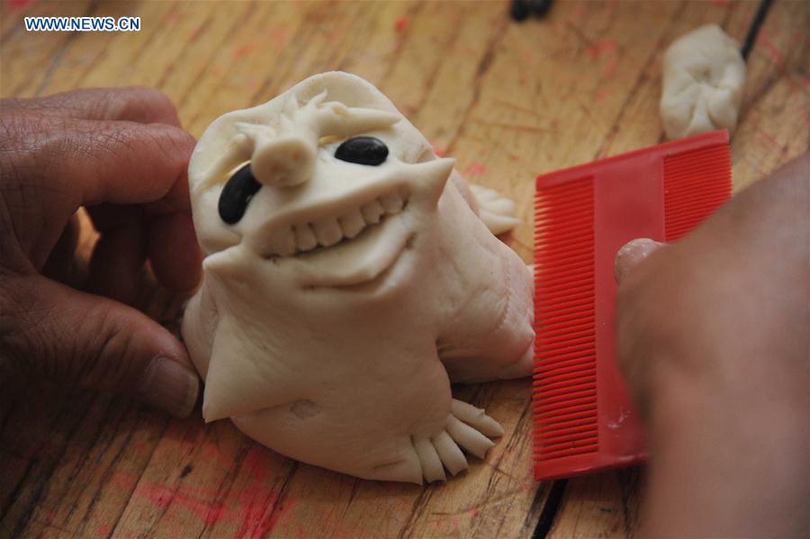 #CHINA-SHANXI-DUANWU-DRAGON BOAT FESTIVAL-TIGER-SHAPED BUN(CN)